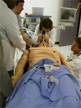students in lab