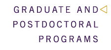 graduate and postdoctoral programs