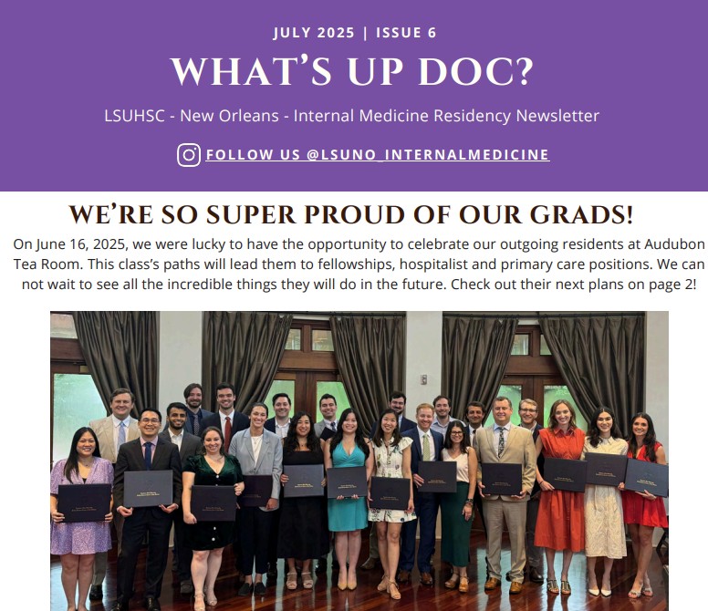 what's up doc newsletter