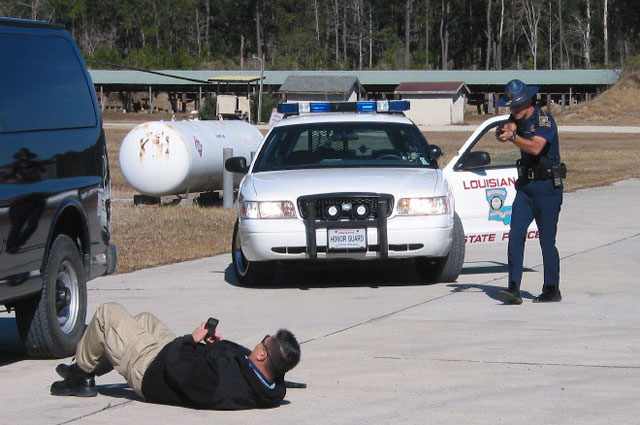 Mass Casualty Drill - Camp Villere Bioterrorism patient simulation training