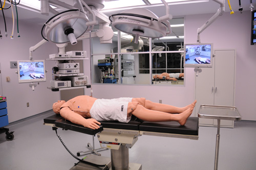 The Simulation Operating Room in the Center for Advanced Practice
