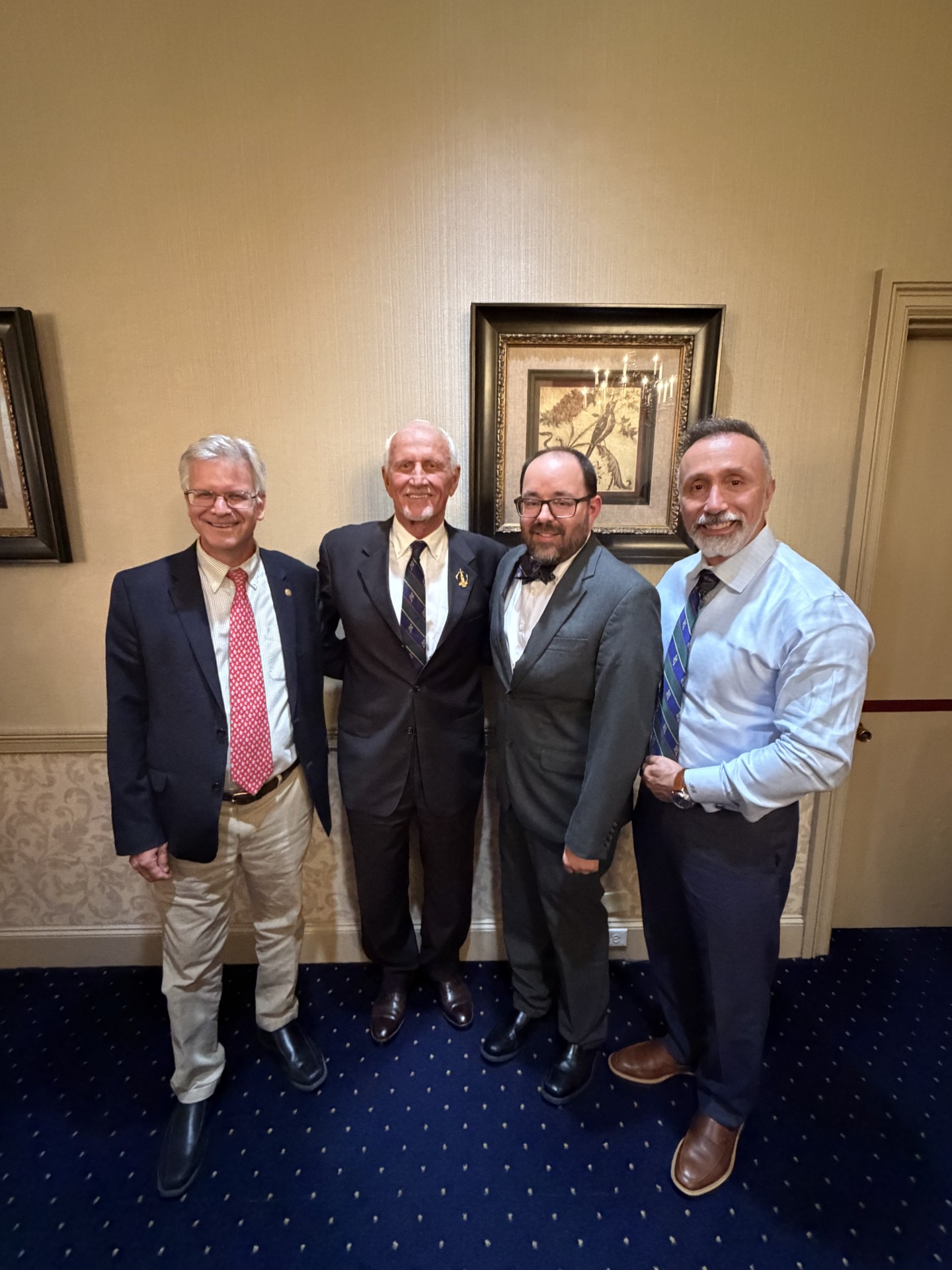Dr. Fred Lopez with colleagues