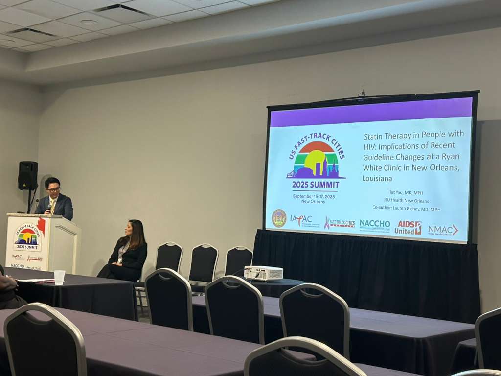 Dr. Yao presents research