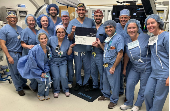 Team to first implant Renata Minima Stent System
