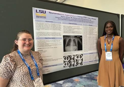 Drs. Rachel Johnson and Mathilda Carew