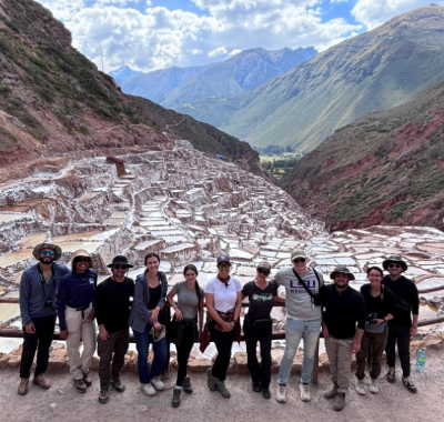 Students in Peru