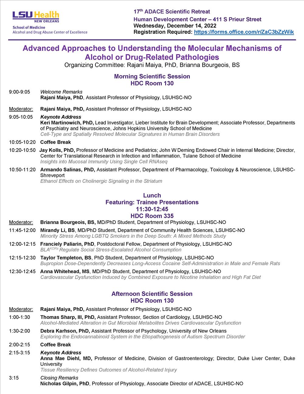 Advanced Approaches to Understanding the Molecular Mechanisms of Alcohol or Drug-Related Pathologies