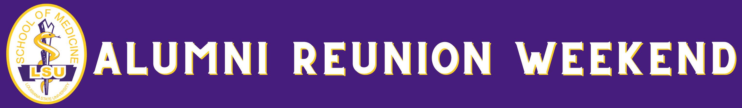 General Reunion Weekend Banner