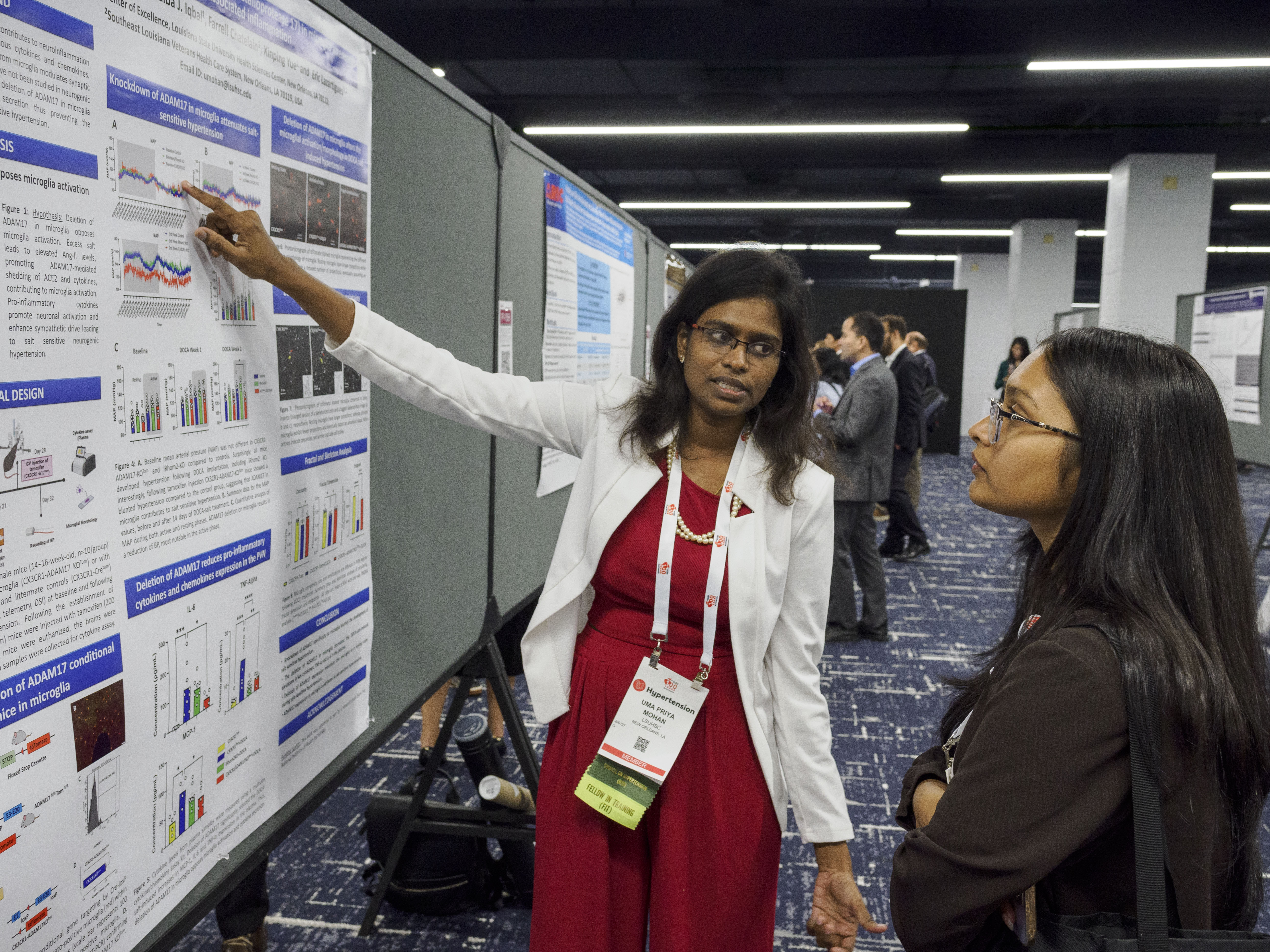 Uma Presenting at APS 2024