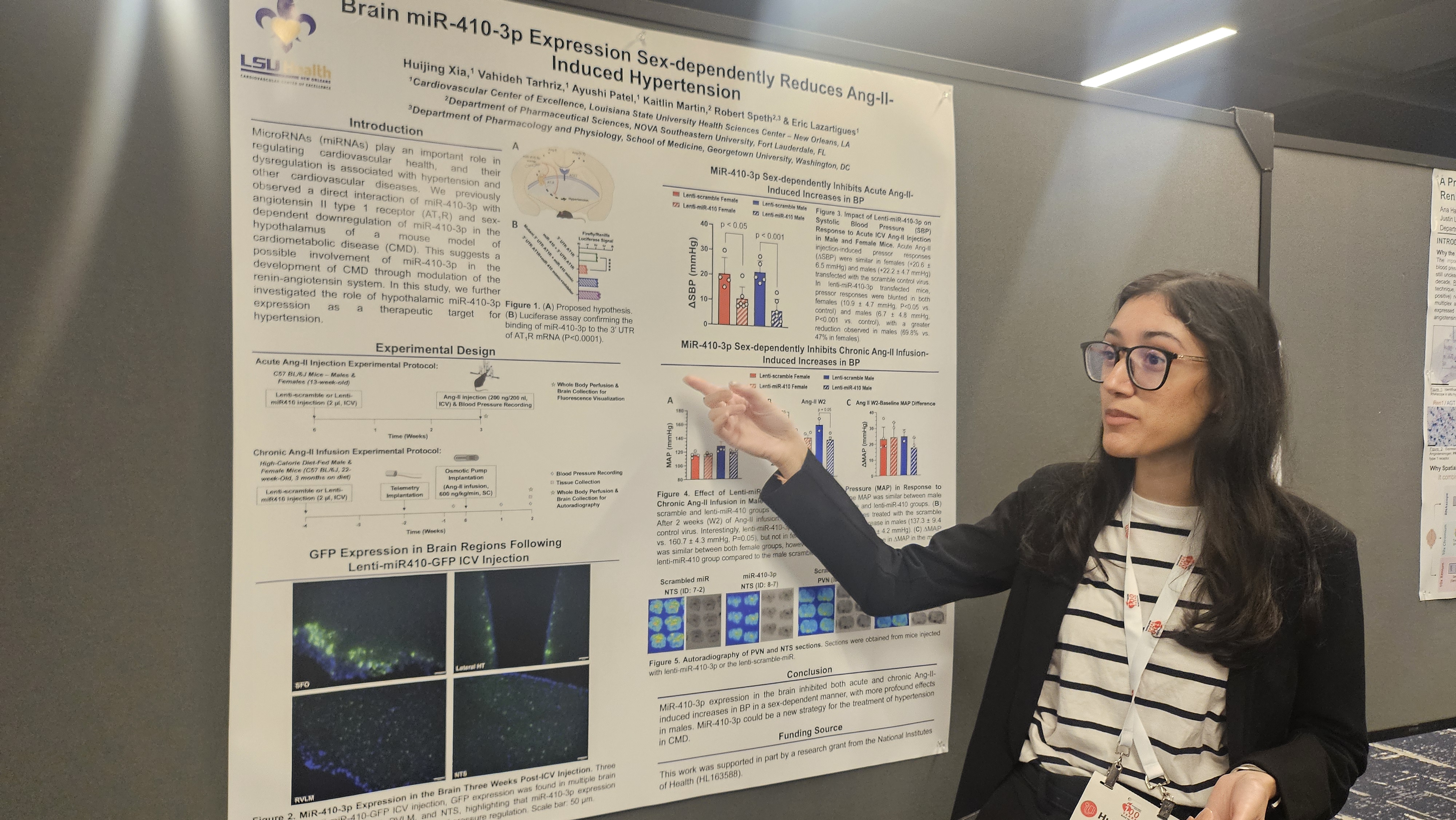 ayushi presenting at aps