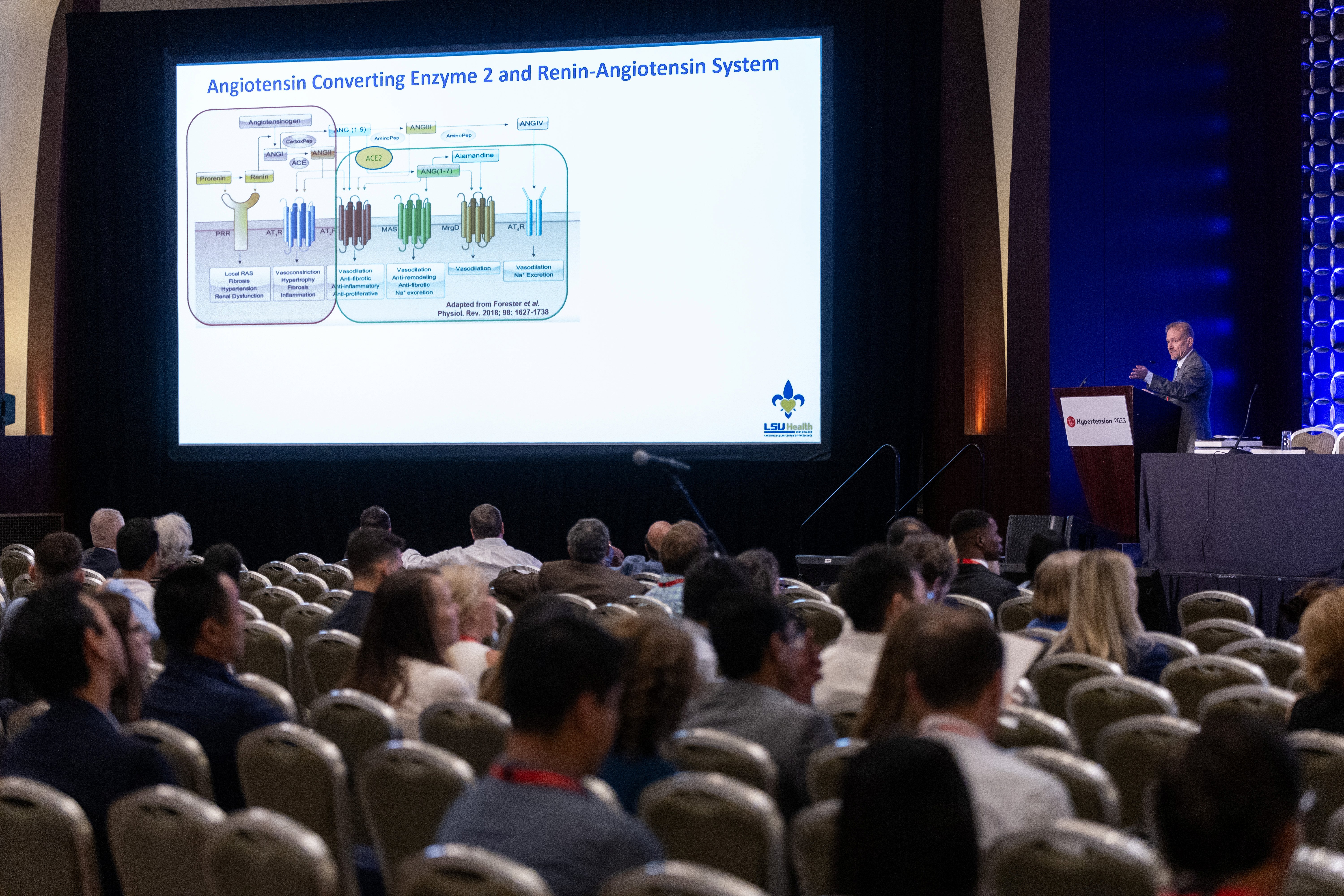 Dr. Lazartigues Presenting at aha Wide shot