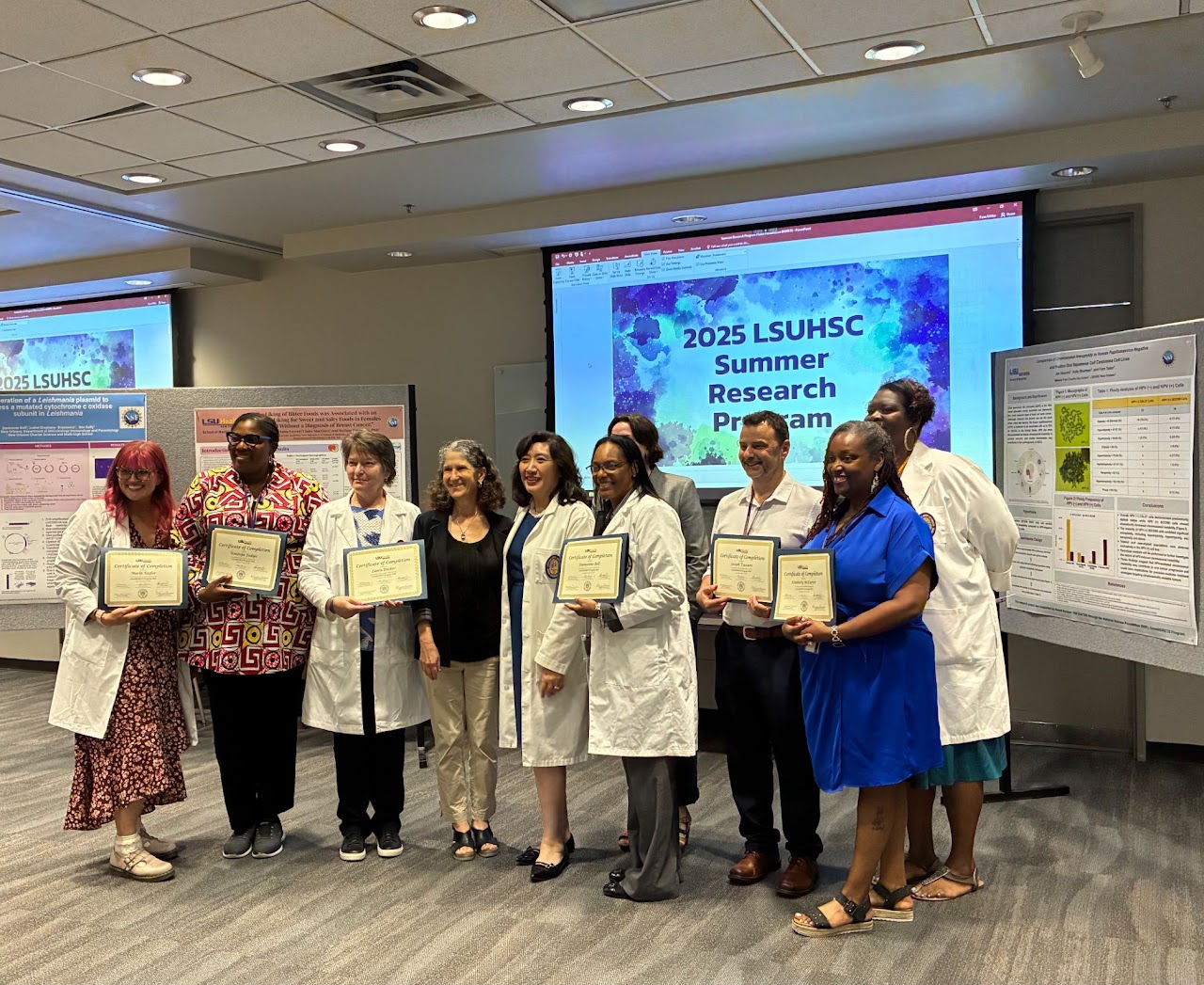 July 2025 - Kimberly presented her work at the 2025 NSF virtual symposium and the LSUHSC GeneBIORETs symposium 