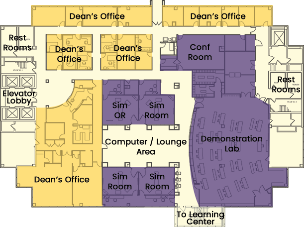 Center for Advanced Practice Floorplan