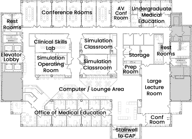 Learning Center Floorplan