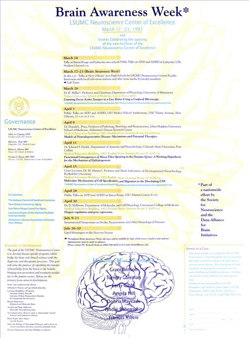 Brain awareness 1997 poster sm