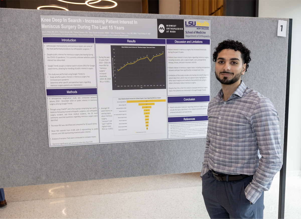 LSU Orthopaedics Research Day 2025 Picture_16