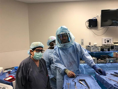 LSU Orthopaedic Faculty Member, Dr. Peter Krause, Performs First Outpatient Total Hip Arthroplasty at a Louisiana State University Health Sciences Center - New Orleans