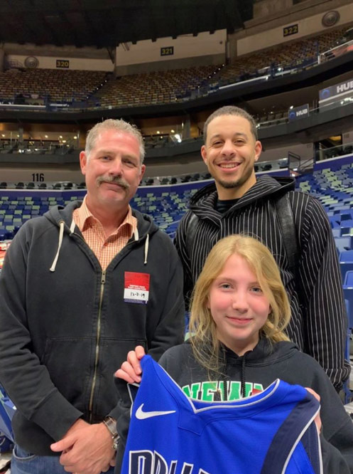 SDr. Robert Zura and Seth Curry