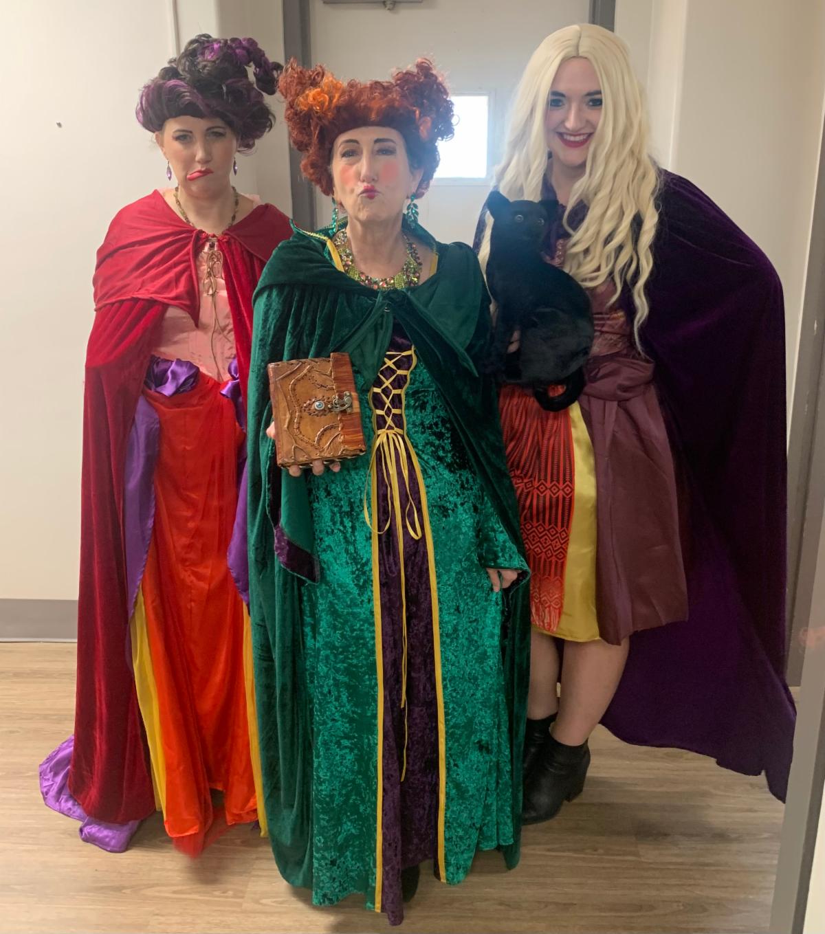 Medical Education Staff as Sanderson Sisters