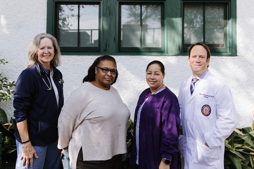 Image of school-based health clinic representatives