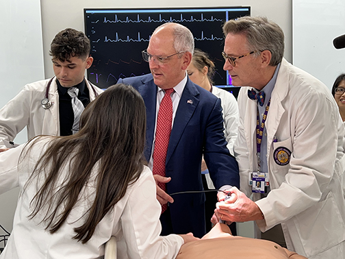 Governor with Simulated Patient