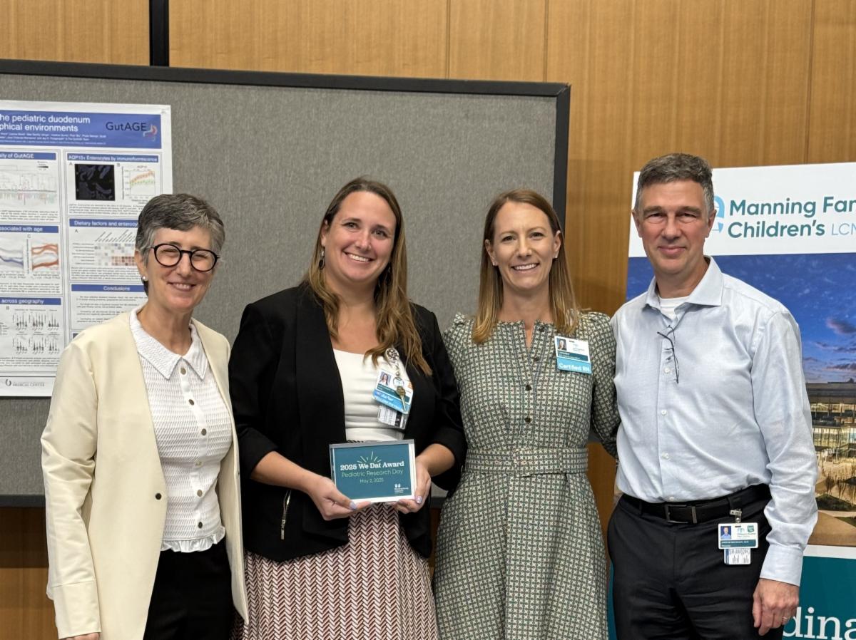 Dr. Kayla Griese receives award