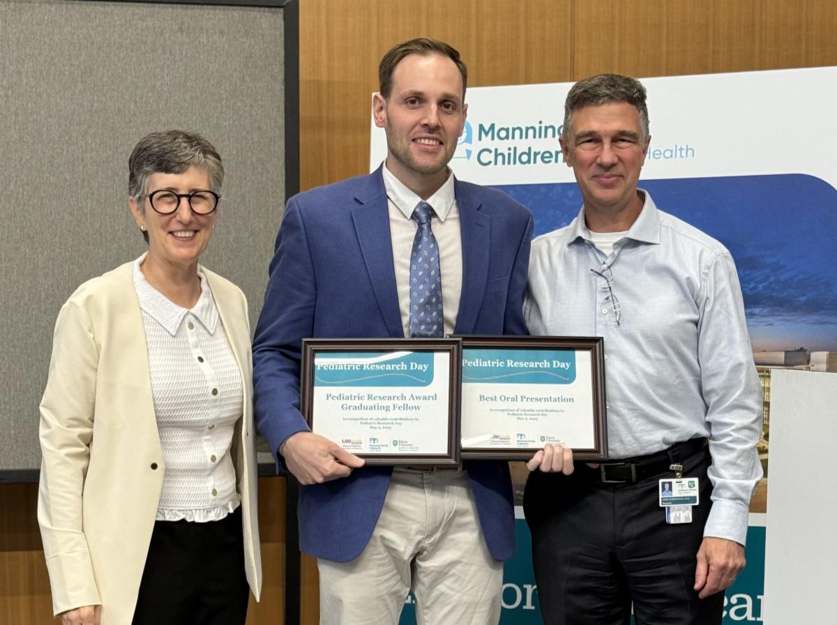 Dr. Jaile receives award