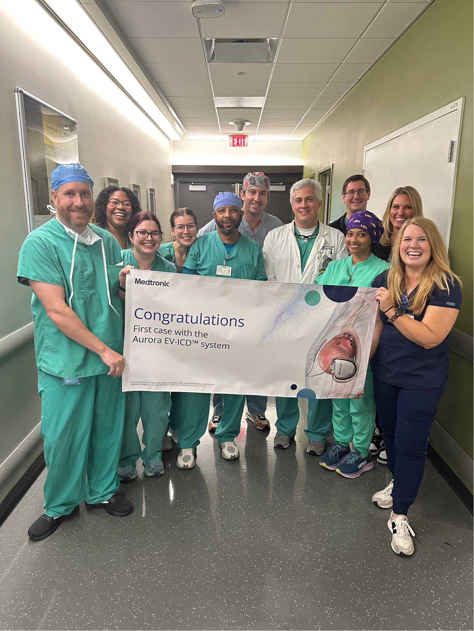 Dr. LeLorier with team