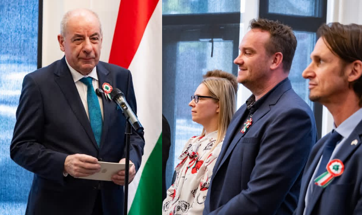Dr. Paloczi meets Hungarian President