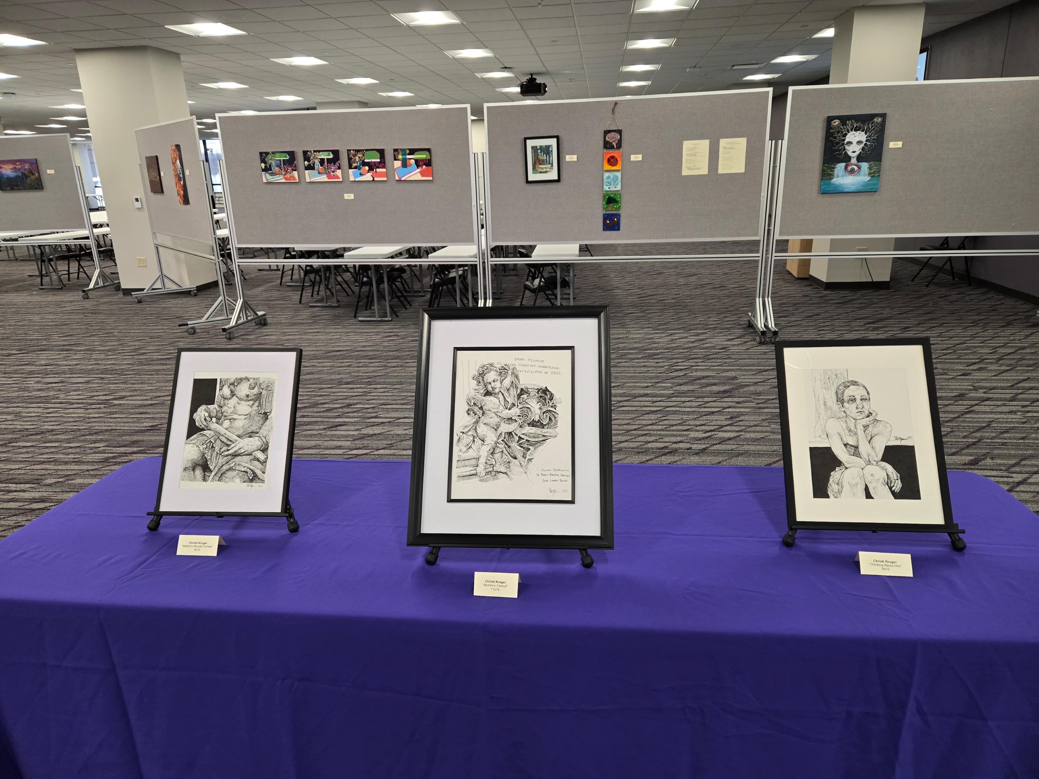 Prints at the SIGMA Art of Medicine event