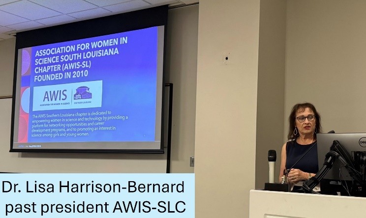 Past AWIS President, Dr. Lisa Harrison-Bernard